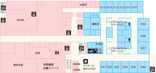 5階フロアマップ